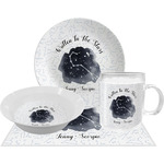 Zodiac Constellations Dinner Set - Single 4 Pc Setting w/ Name or Text