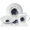 Zodiac Constellations Dinner Set - 4 Pc (Personalized)