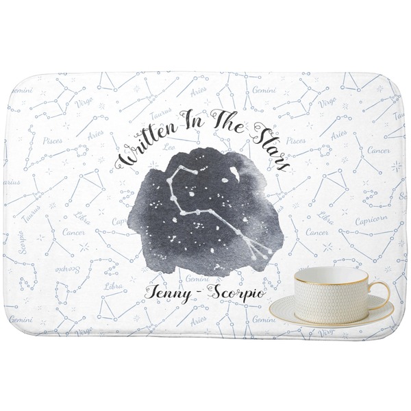 Zodiac Constellations Dish Drying Mat