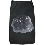 Zodiac Constellations Black Pet Shirt