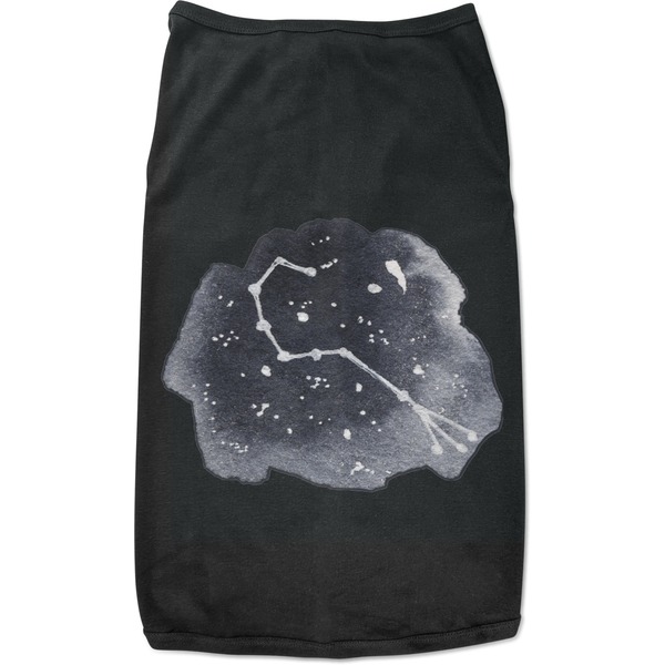 Custom Zodiac Constellations Black Pet Shirt
