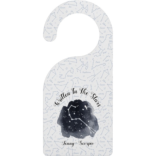 Custom Zodiac Constellations Door Hanger (Personalized)