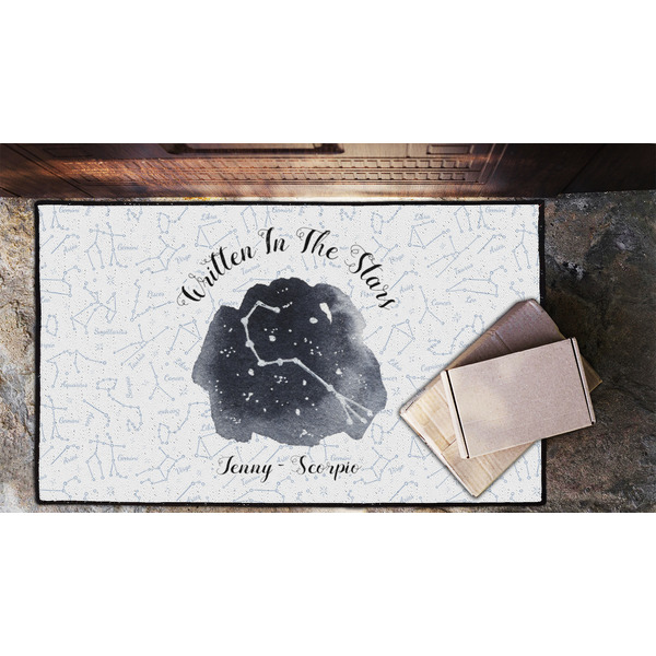 Zodiac Constellations Door Mat - LIFESTYLE (Lrg)