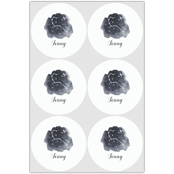Zodiac Constellations Drink Topper - Large - Set of 6