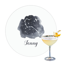 Zodiac Constellations Printed Drink Topper (Personalized)