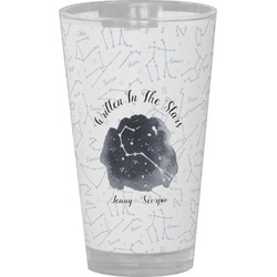 Zodiac Constellations Pint Glass - Full Color (Personalized)