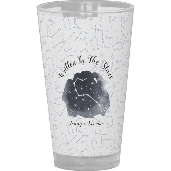 Custom Zodiac Constellations Pint Glass - Full Color (Personalized)