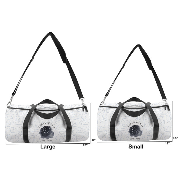 Zodiac Constellations Duffle Bag Small and Large