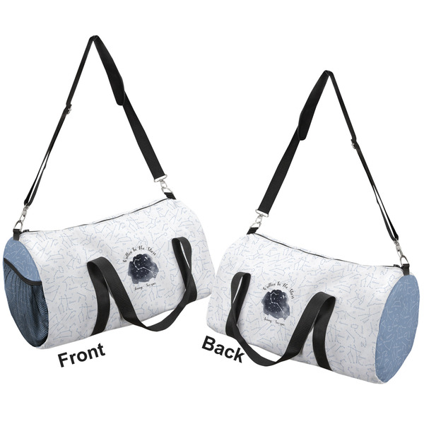 Zodiac Constellations Duffle bag large front and back sides