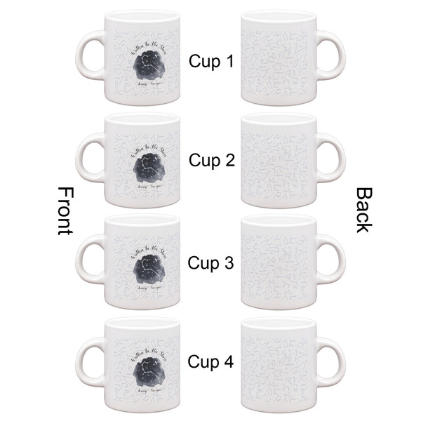Zodiac Constellations Espresso Cup Set of 4 - Apvl