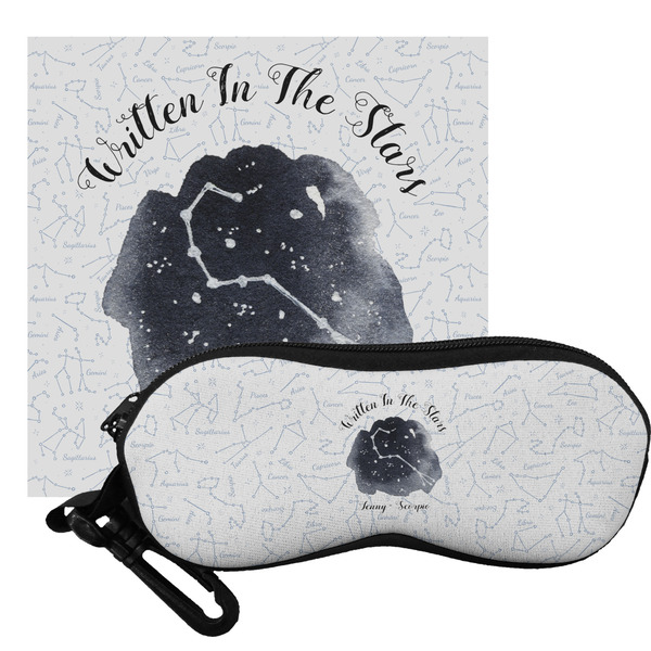 Custom Zodiac Constellations Eyeglass Case & Cloth (Personalized)