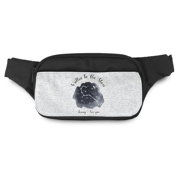 Custom Zodiac Constellations Fanny Pack - Modern Style (Personalized)