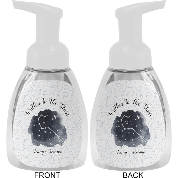 Zodiac Constellations Foam Soap Bottle Approval - White