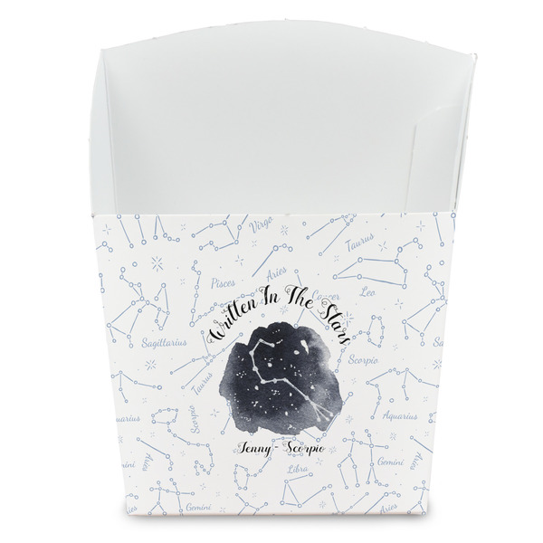 Custom Zodiac Constellations French Fry Favor Boxes (Personalized)