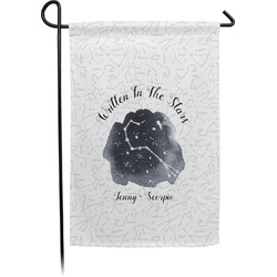 Zodiac Constellations Small Garden Flag - Single Sided w/ Name or Text