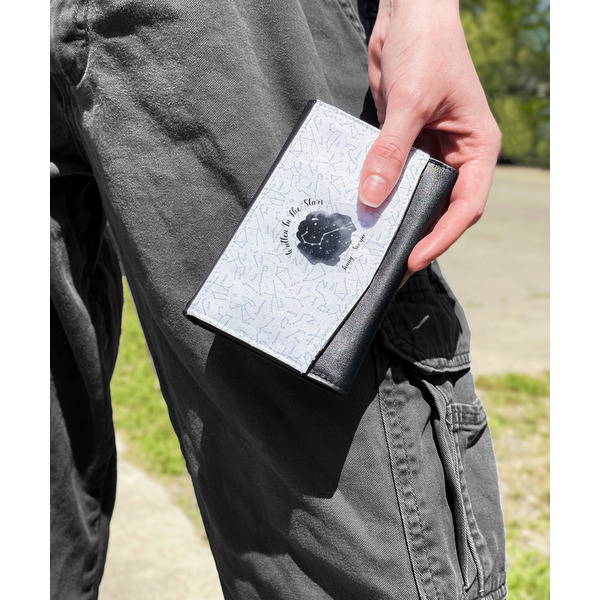 Zodiac Constellations Genuine Leather Womens Wallet - In Context