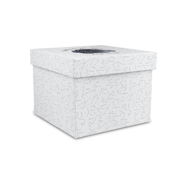 Zodiac Constellations Gift Boxes with Lid - Canvas Wrapped - Small - Front/Main
