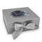 Zodiac Constellations Gift Boxes with Magnetic Lid - Silver - Front