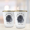 Zodiac Constellations Glass Shot Glass - with gold rim - LIFESTYLE