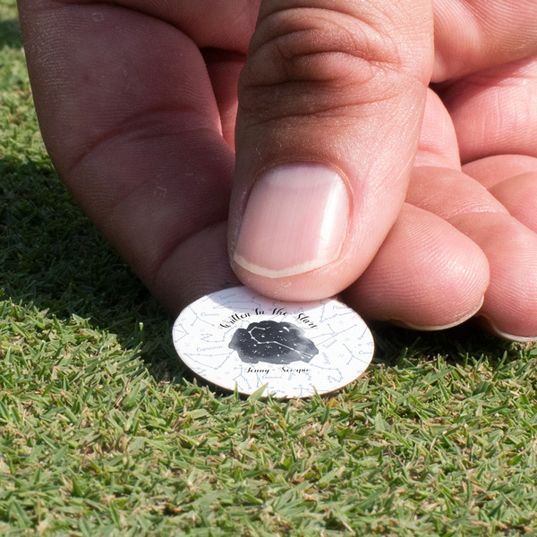 Zodiac Constellations Golf Ball Marker - Hand
