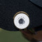 Zodiac Constellations Golf Ball Marker Hat Clip - Gold - On Hat