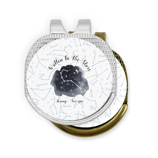 Zodiac Constellations Golf Ball Marker Hat Clip - PARENT/MAIN