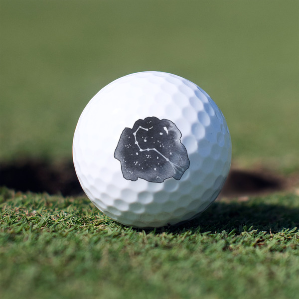Custom Zodiac Constellations Golf Balls - Non-Branded - Set of 12 (Personalized)