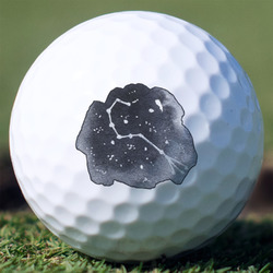 Zodiac Constellations Golf Balls - Non-Branded - Set of 12 (Personalized)
