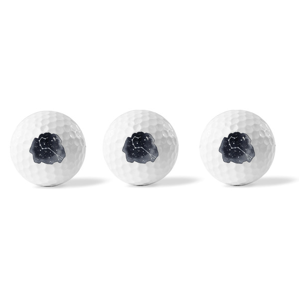 Zodiac Constellations Golf Balls - Generic - Set of 3 - APPROVAL
