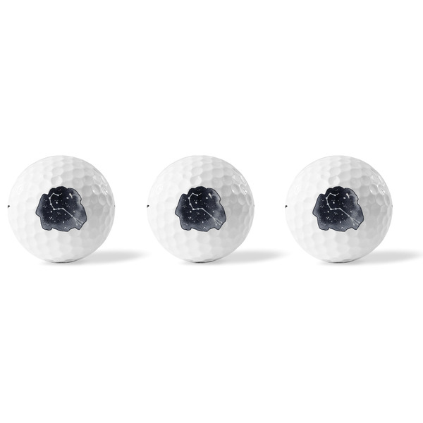 Zodiac Constellations Golf Balls - Titleist - Set of 3 - APPROVAL