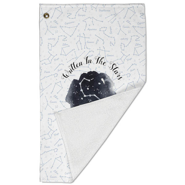 Zodiac Constellations Golf Towel - Folded (Large)
