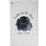 Zodiac Constellations Golf Towel - Poly-Cotton Blend - Small w/ Name or Text