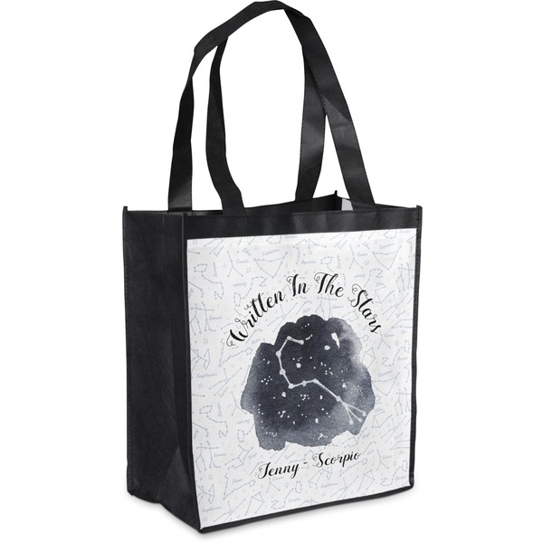 Custom Zodiac Constellations Grocery Bag (Personalized)