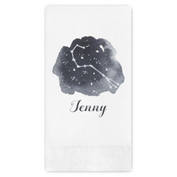 Zodiac Constellations Guest Towels - Full Color (Personalized)