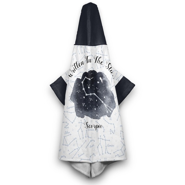 Zodiac Constellations Hooded Towel - Hanging