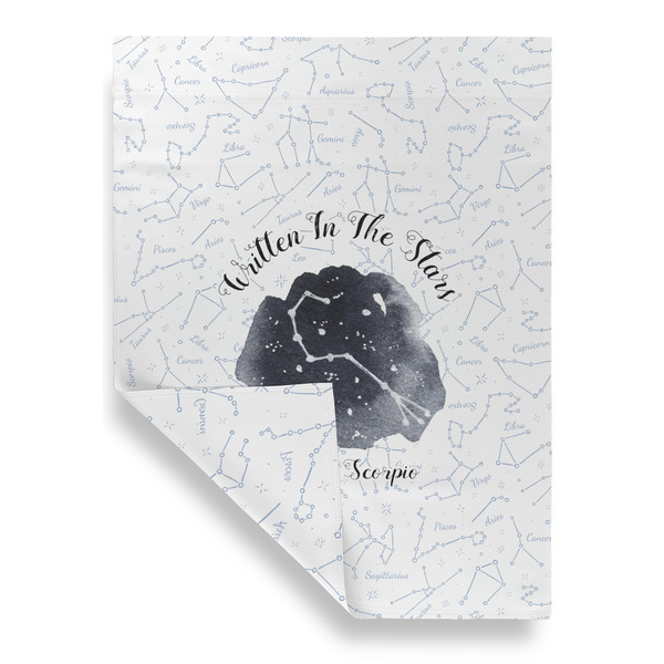 Zodiac Constellations House Flags - Double Sided - FRONT FOLDED