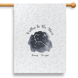 Zodiac Constellations 28" House Flag - Double Sided (Personalized)