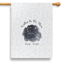Zodiac Constellations 28" House Flag - Single Sided (Personalized)