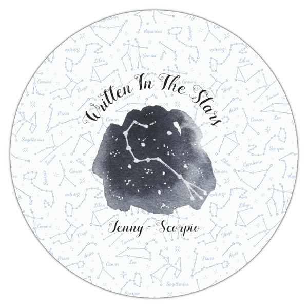 Zodiac Constellations Icing Circle - Large - Single