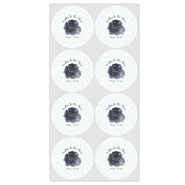 Zodiac Constellations Icing Circle - Medium - Set of 8