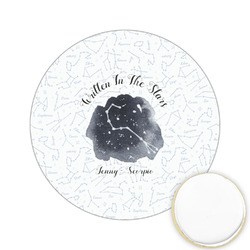 Zodiac Constellations Printed Cookie Topper - 2.15" (Personalized)