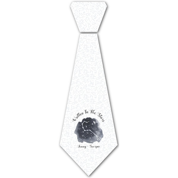 Custom Zodiac Constellations Iron On Tie (Personalized)