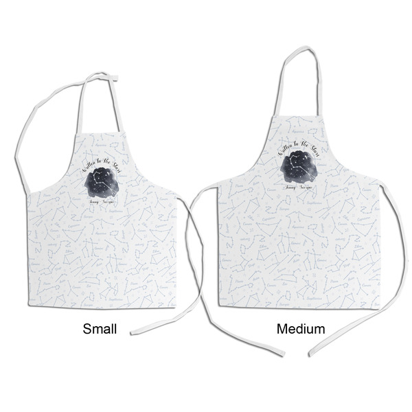 Zodiac Constellations Kid's Aprons - Comparison