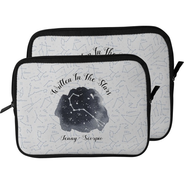 Zodiac Constellations Laptop Sleeve (Size Comparison)