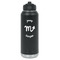 Zodiac Constellations Laser Engraved Water Bottles - Front View