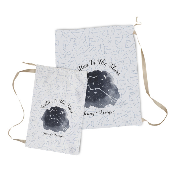 Zodiac Constellations Laundry Bag - Both Bags