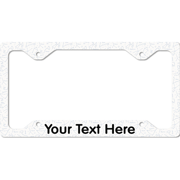 Custom Zodiac Constellations License Plate Frame - Style C (Personalized)