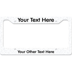Zodiac Constellations License Plate Frame - Style B (Personalized)