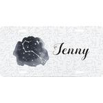 Zodiac Constellations Front License Plate (Personalized)