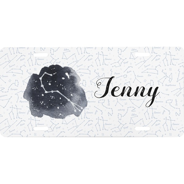 Custom Zodiac Constellations Front License Plate (Personalized)
